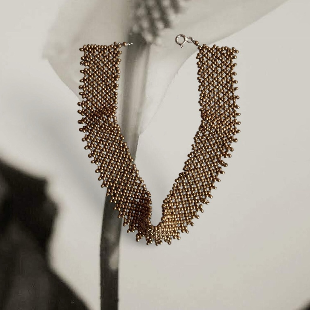 Gold Mesh Anklet